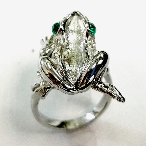 Stainless steel frog ring - Picture 8 of 11